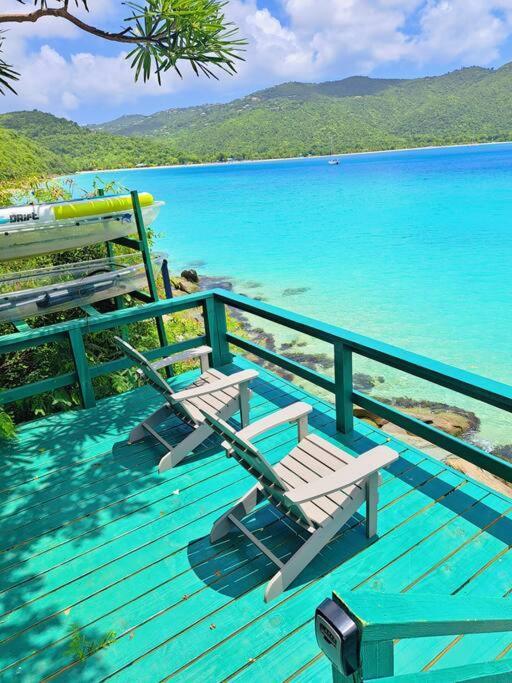 Sailfish Villa Luxury Beachfront Estate Magens Bay Cruz Bay Extérieur photo