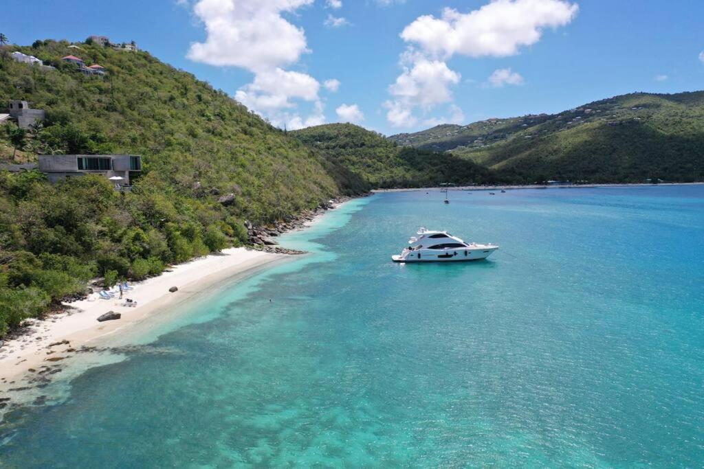 Sailfish Villa Luxury Beachfront Estate Magens Bay Cruz Bay Extérieur photo