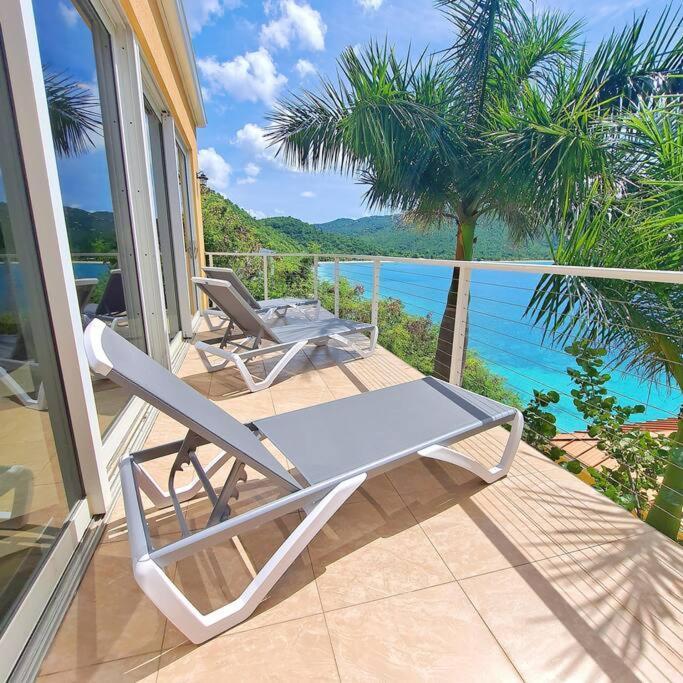Sailfish Villa Luxury Beachfront Estate Magens Bay Cruz Bay Extérieur photo