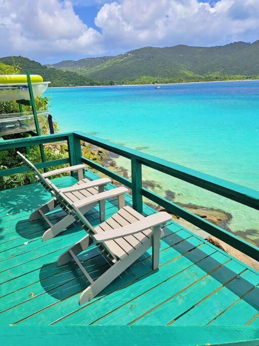 Sailfish Villa Luxury Beachfront Estate Magens Bay Cruz Bay Extérieur photo