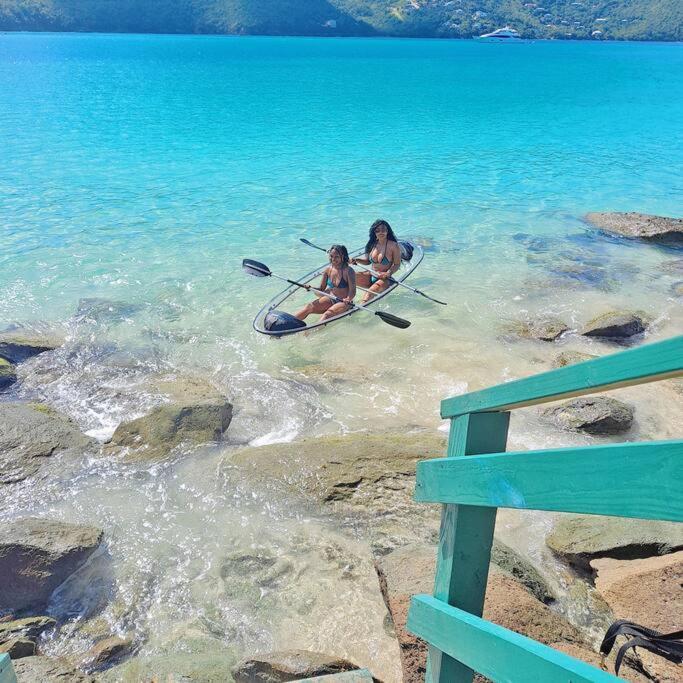 Sailfish Villa Luxury Beachfront Estate Magens Bay Cruz Bay Extérieur photo