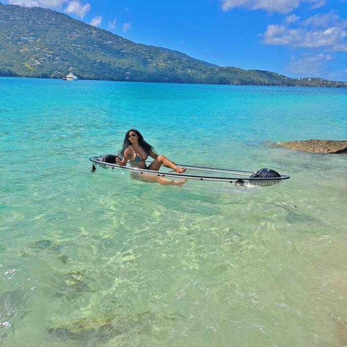 Sailfish Villa Luxury Beachfront Estate Magens Bay Cruz Bay Extérieur photo